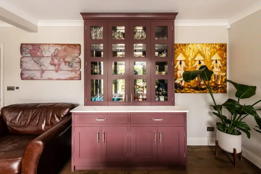 a living room filled with furniture and a tv